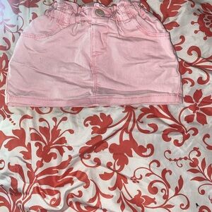 Pink Mini Skirt